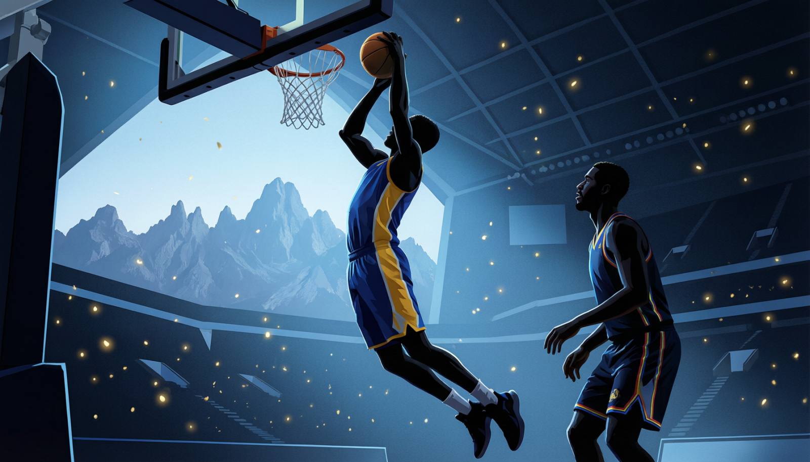 Warriors Get First Win in Style: 134-114 Rout of Nuggets Behind Lendeborg's 31-Point Breakout 配图