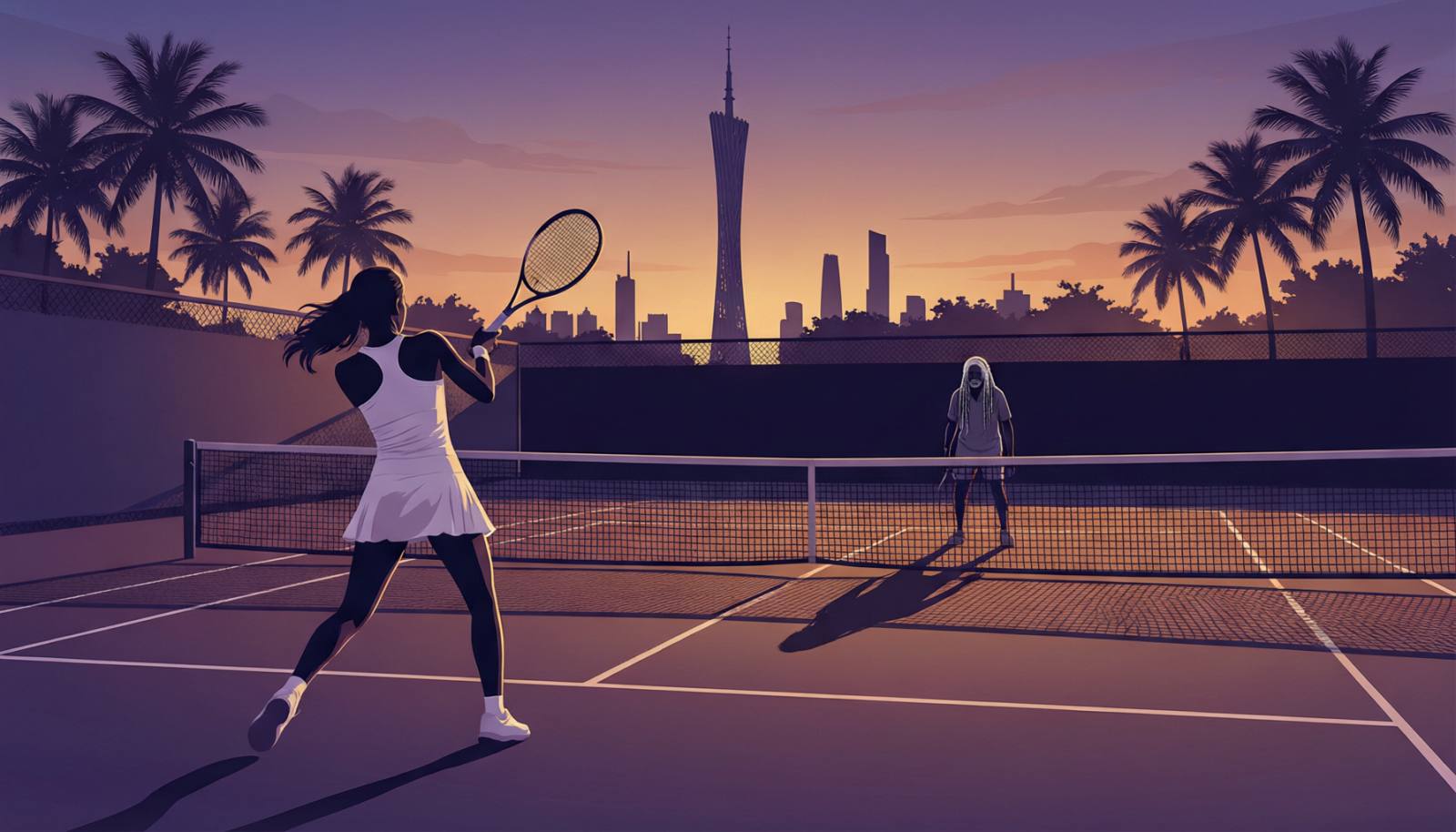 Venus Williams Falls to 18-Year-Old Lilli Tagger in Guangzhou: 28-Year Age Gap Sets WTA Record, Streak Hits 16 配图
